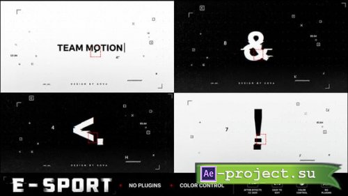 Videohive - E-Sport Team Opener - 64587213 - Project for After Effects