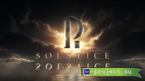 Videohive - Cinematic Water Logo Reveal - 64603384 - Project for After Effects
