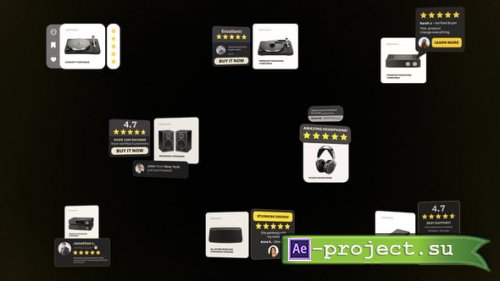 Videohive - Pop-up Card Product Review - 64569461 - Project for After Effects