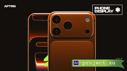 Videohive - Dark Phone Mockup - 64626660 - Project for After Effects