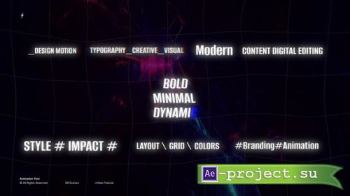 Videohive - Animation Text | After Effects - 64656264 - Project for After Effects