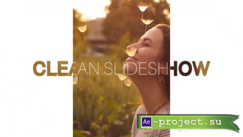 Videohive - Clean and Minimal Slideshow - 64683391 - Project for After Effects