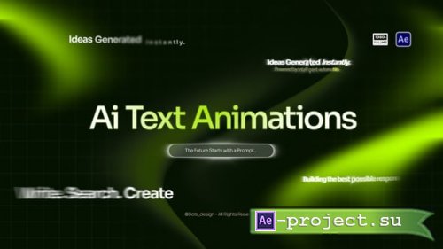 Videohive - AI Text Animation - 64602653 - Project for After Effects