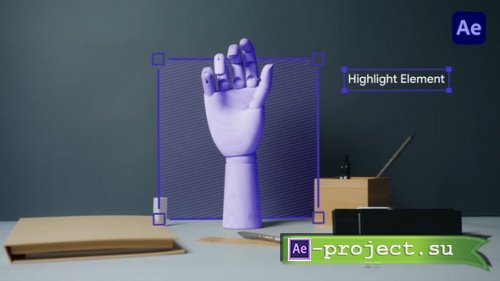 Videohive - Highlight Elements - 64700125 - Project for After Effects