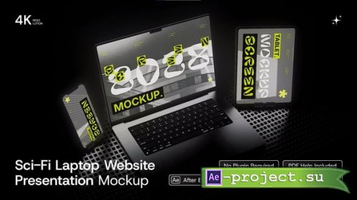 Videohive - Multi-Device Digital Showcase Mockup - 64758782 - Project for After Effects