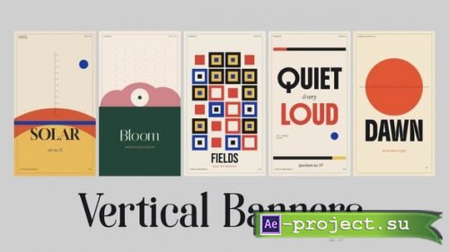 Videohive - Vertical Banners - 64758024 - Project for After Effects