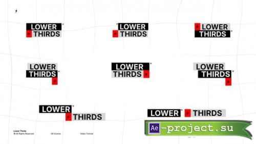 Videohive - Lower Thirds | After Effects - 64778002 - Project for After Effects