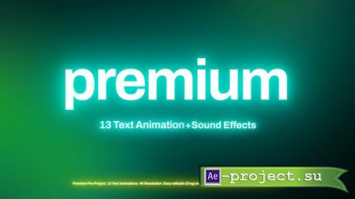 Videohive - Glow Text Animation - 64710544 - Project for After Effects