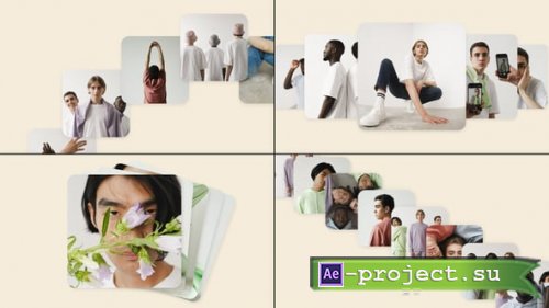 Videohive - Carousel Slideshow - Square Frame - 64791135 - Project for After Effects
