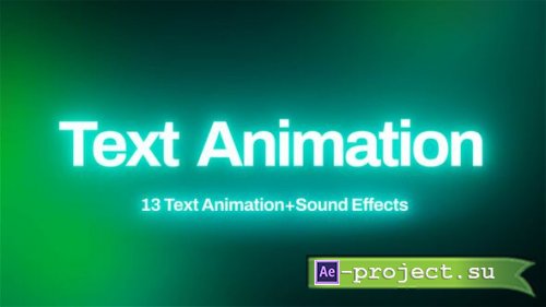 Videohive - Text animation - 64710544 - Project for After Effects