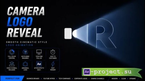 Videohive - Camera Logo Reveal - 64710505 - Project for After Effects