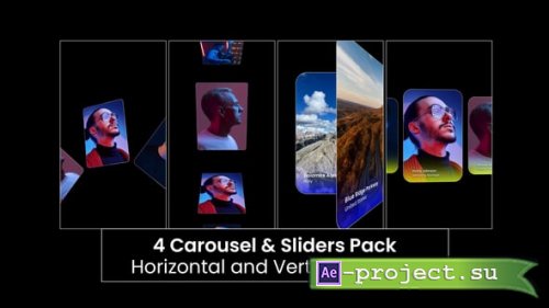 Videohive - 3D Sliders & Carousel - 64918377 - Project for After Effects