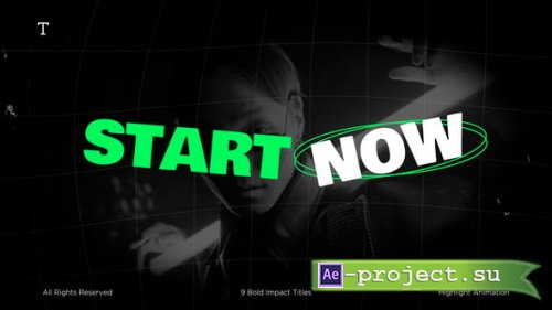 Videohive - Bold Impact Titles - 64889142 - Project for After Effects