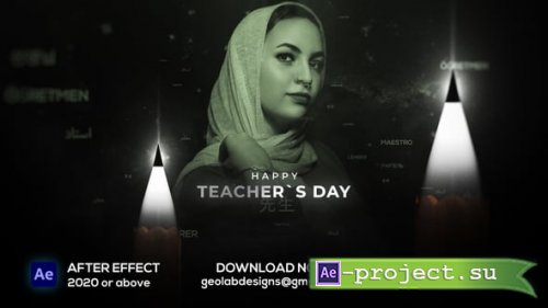 Videohive - Happy Teachers Day Slideshow - 64916481 - Project for After Effects