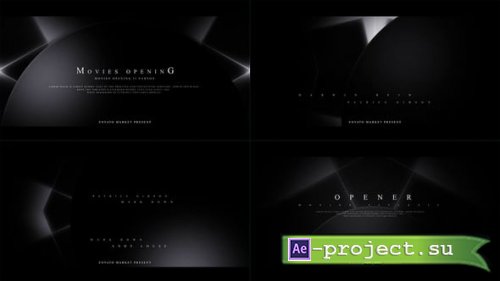Videohive - Dark Movies Intro - 64904995 - Project for After Effects