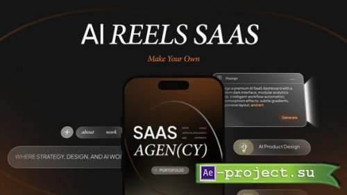 Videohive - AI Vertical Reels Saas - 64947208 - Project for After Effects