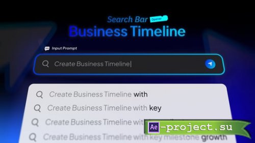 Videohive - Search Bar Business Timeline - 64947141 - Project for After Effects
