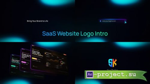 Videohive - SaaS Website Logo Intro - 65000955 - Project for After Effects