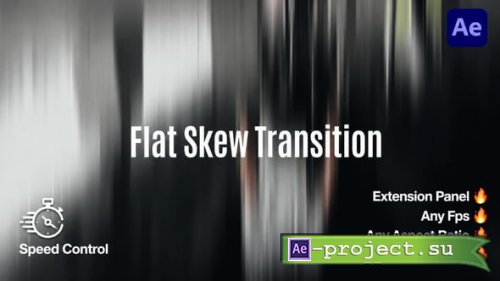 Videohive - Flat Skew Transition - 65003125 - Project for After Effects