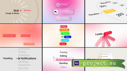 Videohive - Text Carousel | Kinetic Typography & Text Animation Pack - 65000753 - Project for After Effects