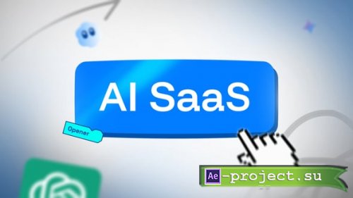 Videohive - Ai SaaS Flat Marketing - 65055252 - Project for After Effects