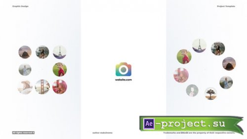 Videohive - Vertical Minimal Logo Reveal - Vertical Photo Animation Logo Reveal - 65050371