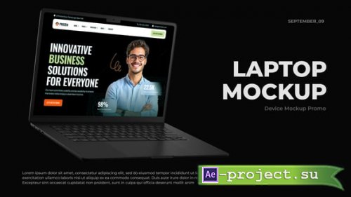 Videohive - Laptop Mockup - 65074452 - Project for After Effects