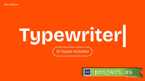 Videohive - Typewriter - 65078214 - Project for After Effects