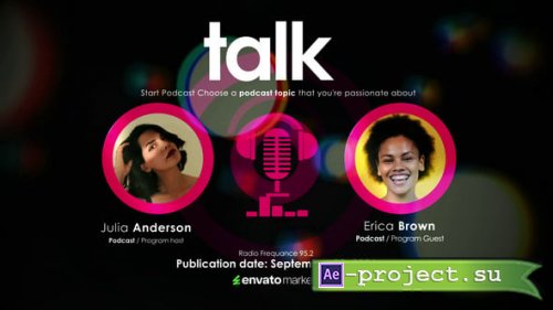 Videohive - Podcast Intro - 65108589 - Project for After Effects