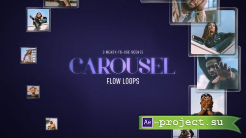Videohive - Carousel Flow Loops - 65116394 - Project for After Effects