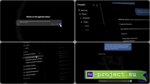 Videohive - AI Chat Interface - 65116530 - Project for After Effects
