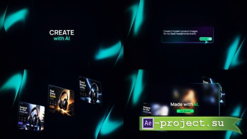 Videohive - AI Image Generator Promo - 65116673 - Project for After Effects
