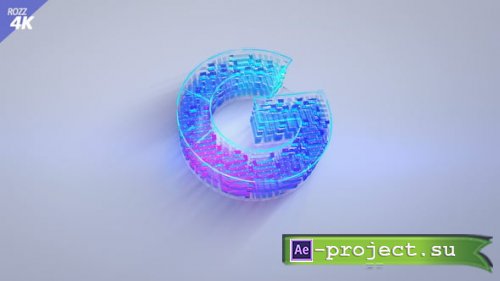 Videohive - Digital Logo White 3D Hightech Reveal - 65132456 - Project for After Effects