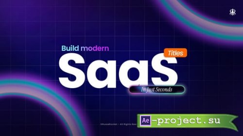 Videohive - SaaS Titles - 65133026 - Project for After Effects