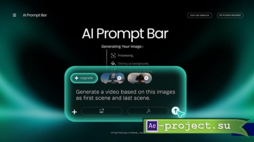 Videohive - Ai Prompt Bar - 65133542 - Project for After Effects