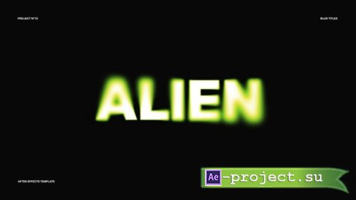 Videohive - Blur Titles - 65133108 - Project for After Effects