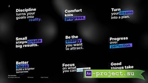 Videohive - Text Animation | After Effects - 65133242 - Project for After Effects