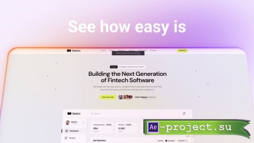 Videohive - SaaS Intro Video Explainer - 65132408 - Project for After Effects