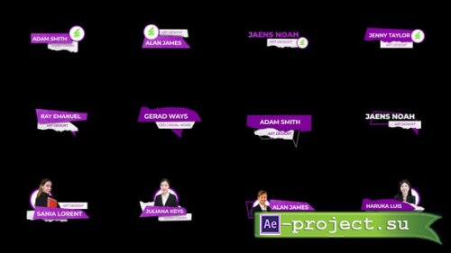 Videohive - Minimal Title Lower Third - 65165764 - Project for After Effects
