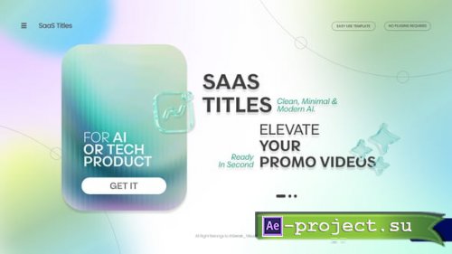 Videohive - SaaS Titles - 65166366 - Project for After Effects