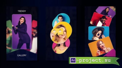 Videohive - Vertical Carousel - 65166645 - Project for After Effects
