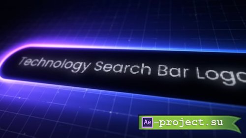 Videohive - Technology Search Bar Logo Reveal - 65167646 - Project for After Effects