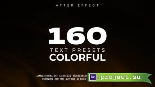 Videohive - Stroke Colorful Text Animation Presets - 65168245 - Project & Script for After Effects