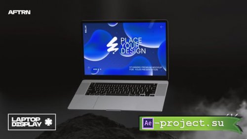 Videohive - Smoky Haze Laptop Mockup - 65168784 - Project for After Effects