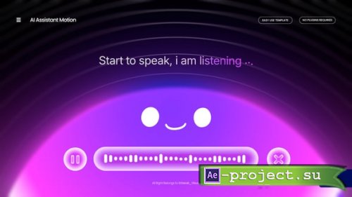 Videohive - Ai Assistant Motion - 65168935 - Project for After Effects