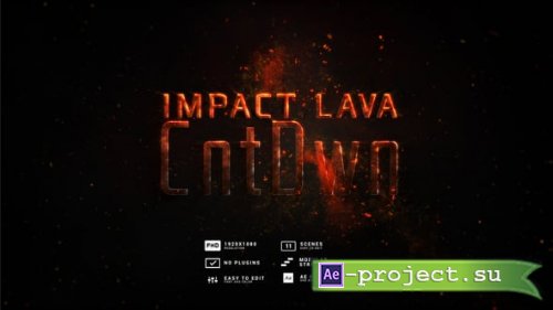 Videohive - Impact Lava Countdown - 65169169 - Project for After Effects