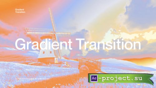 Videohive - Gradient Transition - 65169067 - Project for After Effects