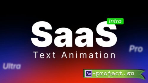 Videohive - Saas Text Animation - 65169193 - Project for After Effects