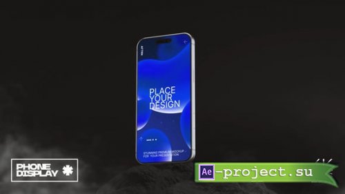 Videohive - Smoky Haze Phone Mockup - 65169090 - Project for After Effects
