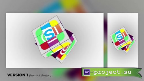 Videohive - 3D Rubik's Cube Logo Reveal - 65168607 - Project for After Effects